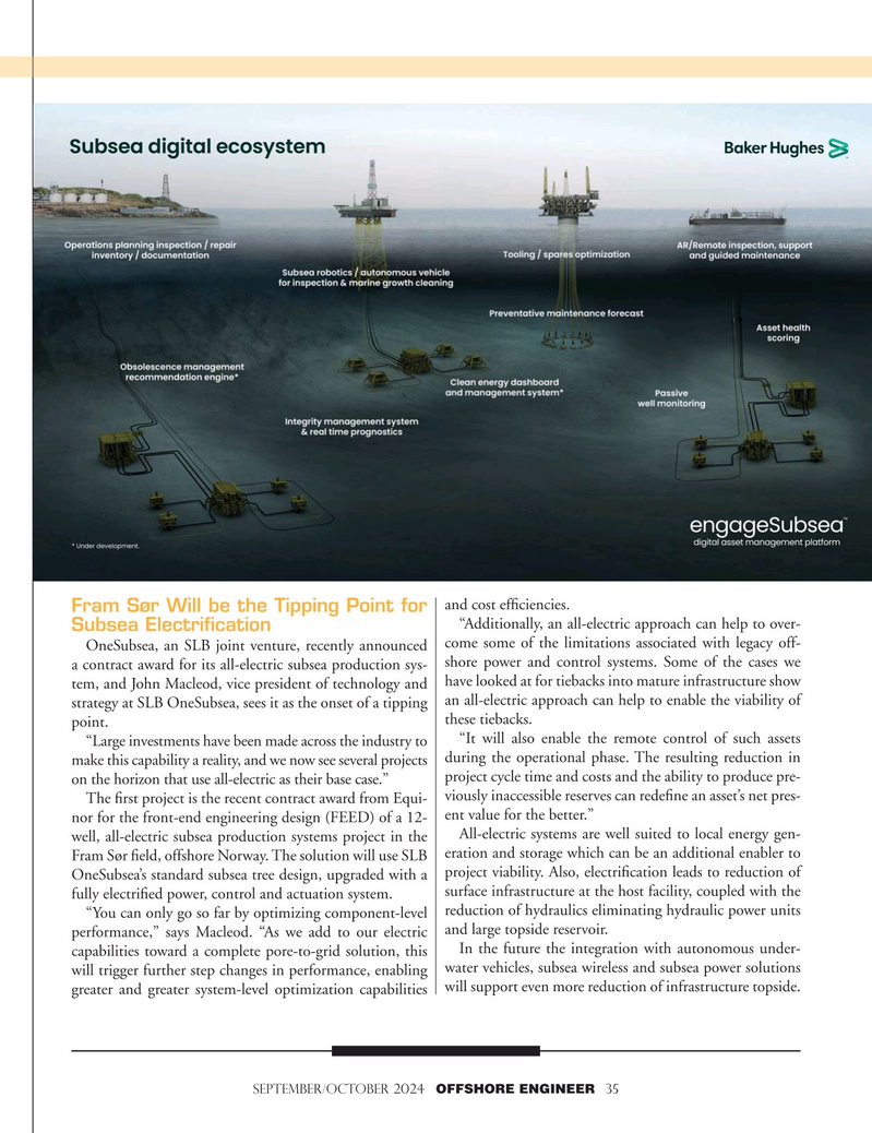 Offshore Engineer Magazine, page 35,  Sep 2024