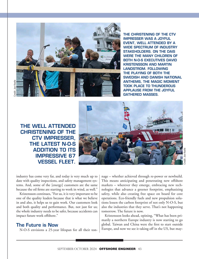 Offshore Engineer Magazine, page 43,  Sep 2024