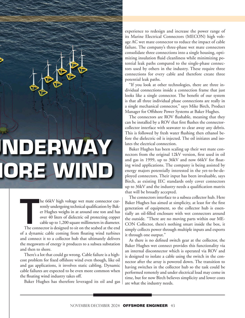 Offshore Engineer Magazine, page 43,  Nov 2024