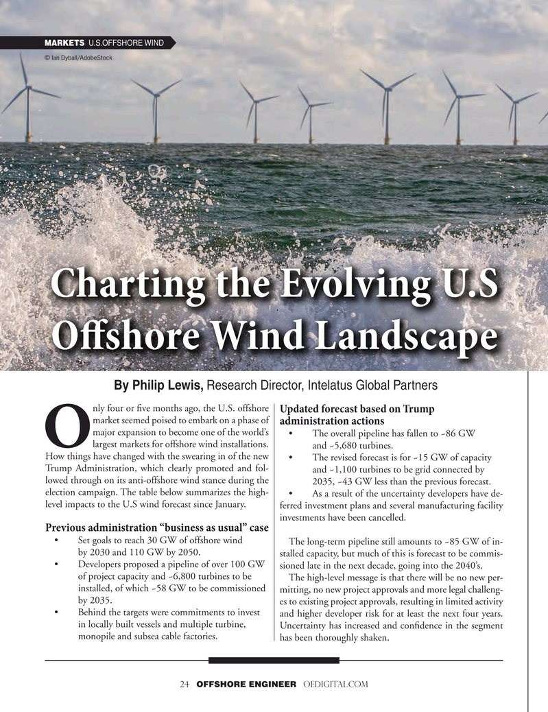 Offshore Engineer Magazine, page 24,  Mar 2025