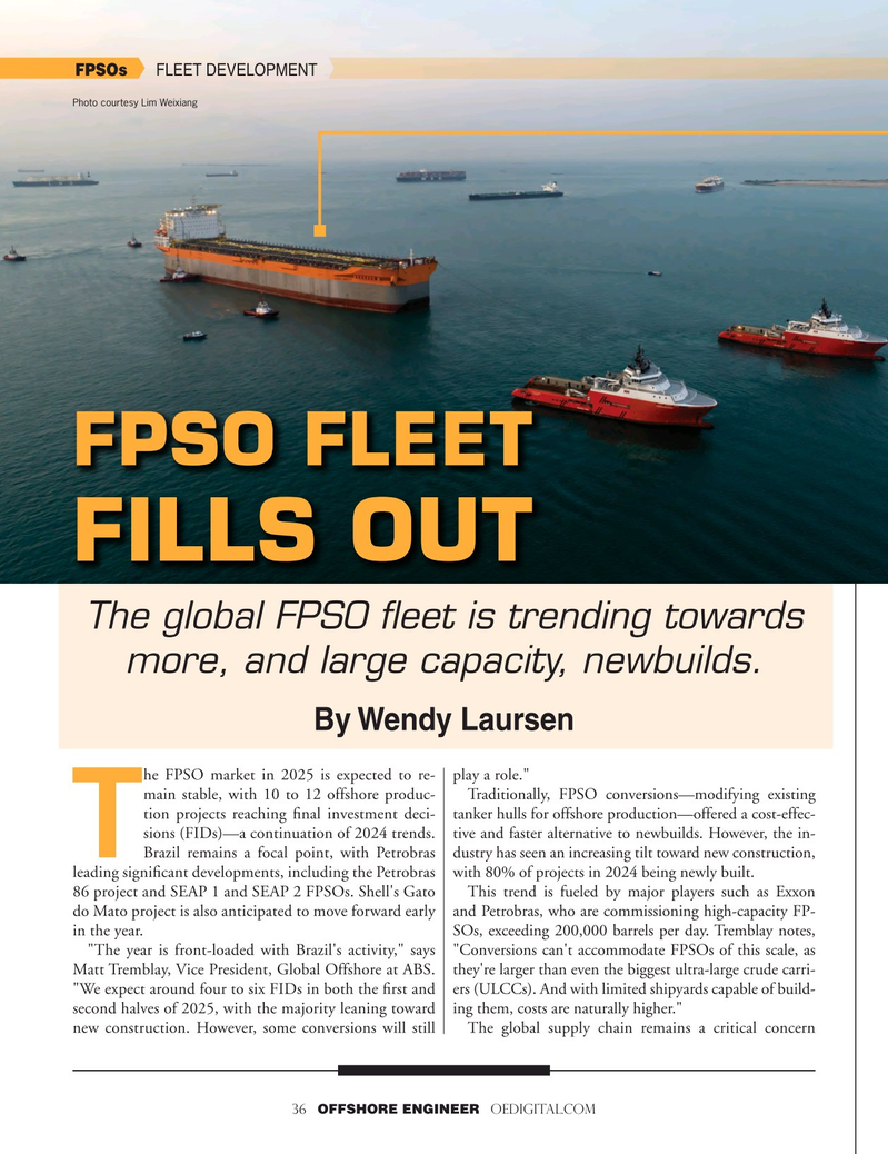 Offshore Engineer Magazine, page 36,  Mar 2025
