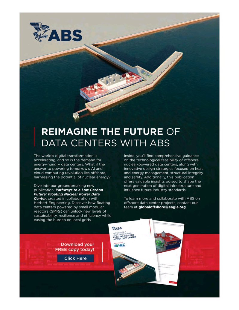 Offshore Engineer Magazine, page 2nd Cover,  May 2025