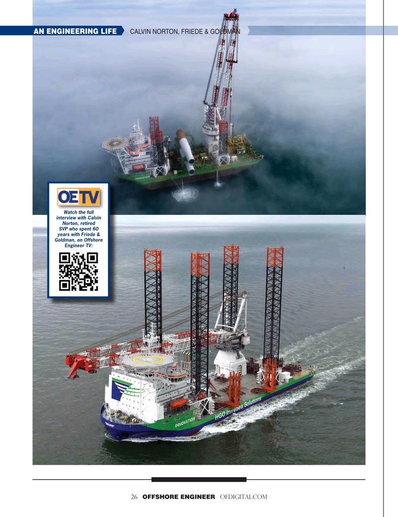 Offshore Engineer Magazine, page 26,  May 2025