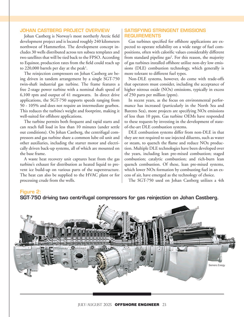 Offshore Engineer Magazine, page 23,  Jul 2025