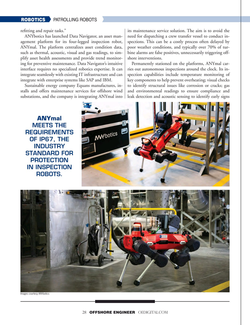 Offshore Engineer Magazine, page 28,  Jul 2025