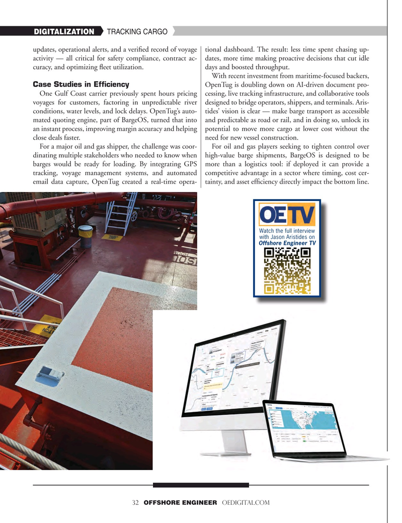 Offshore Engineer Magazine, page 32,  Jul 2025