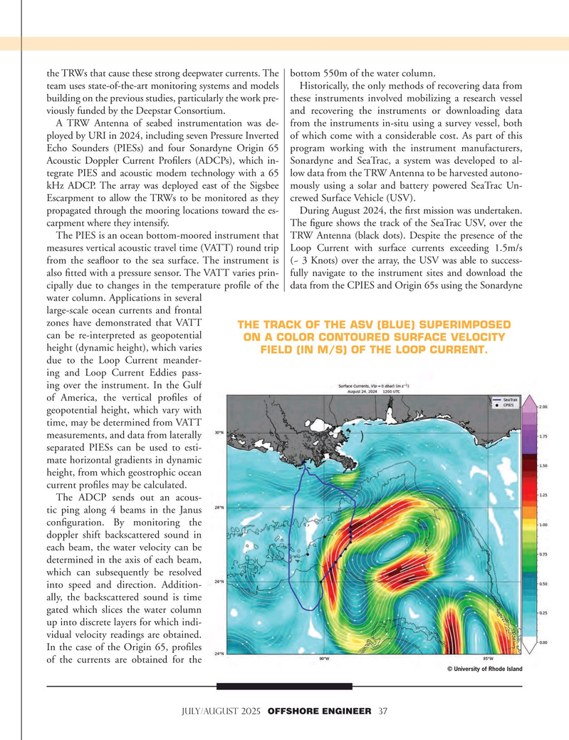 Offshore Engineer Magazine, page 37,  Jul 2025