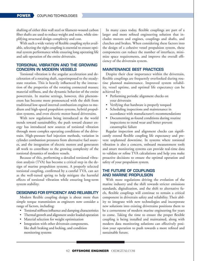 Offshore Engineer Magazine, page 42,  Jul 2025