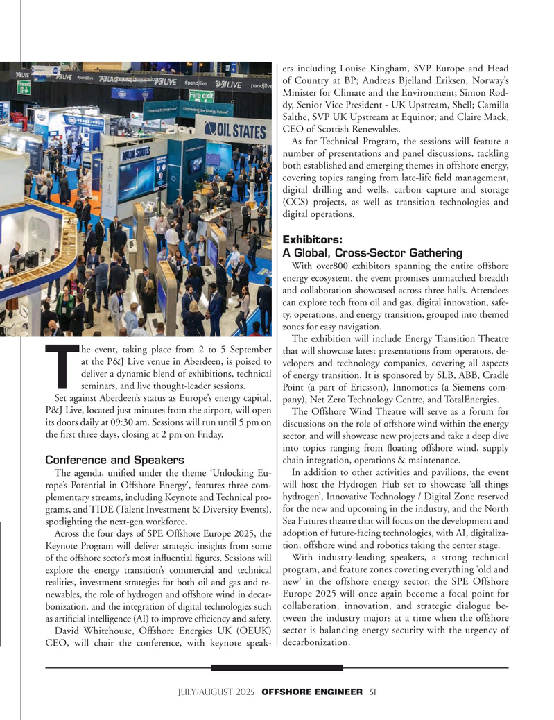 Offshore Engineer Magazine, page 51,  Jul 2025