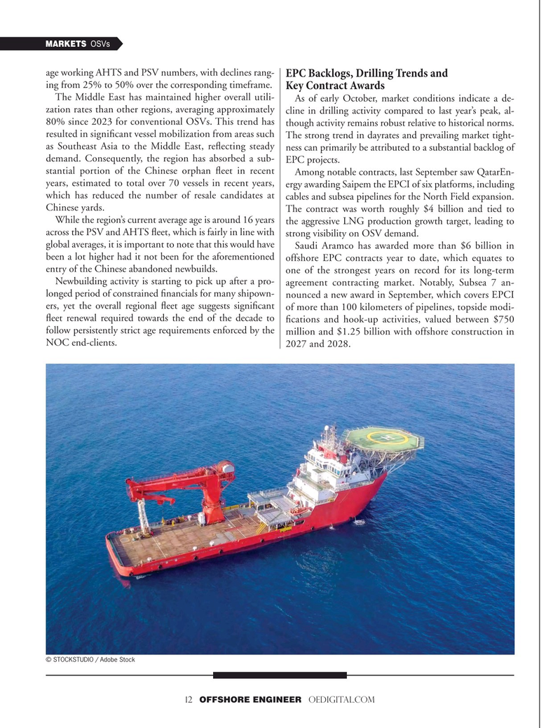 Offshore Engineer Magazine, page 12,  Sep 2025