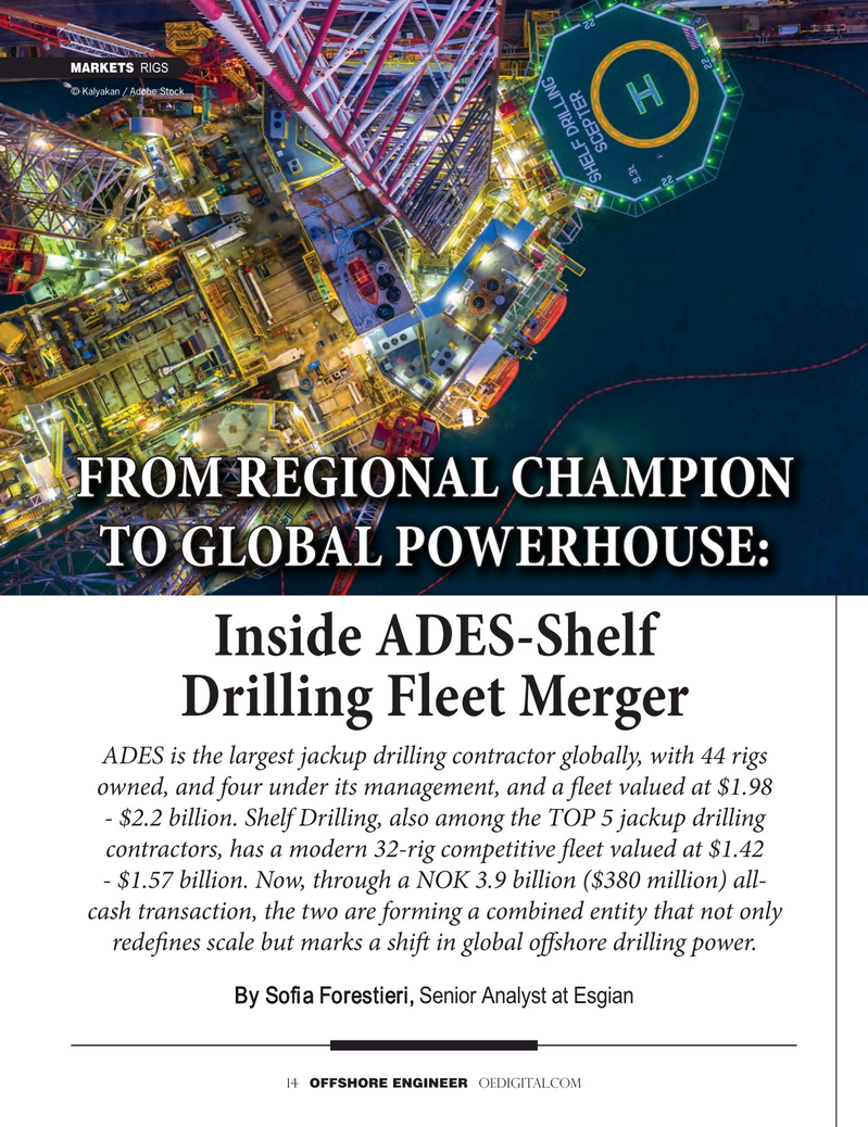 Offshore Engineer Magazine, page 14,  Sep 2025