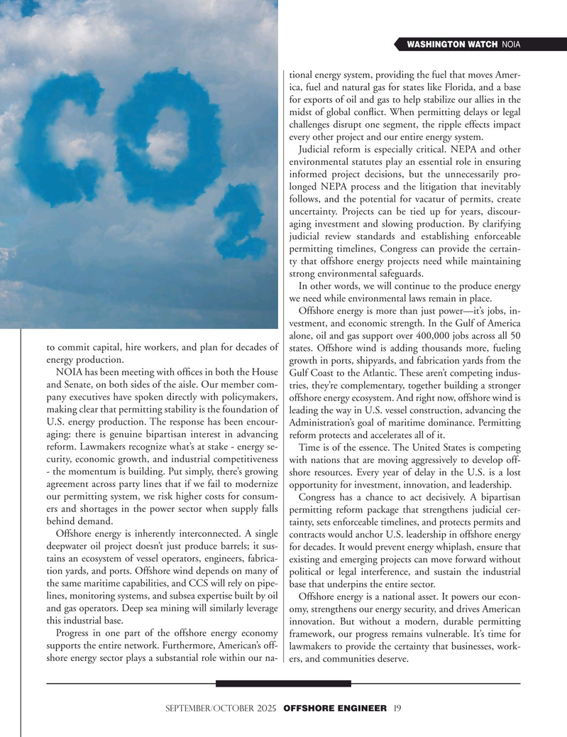 Offshore Engineer Magazine, page 19,  Sep 2025