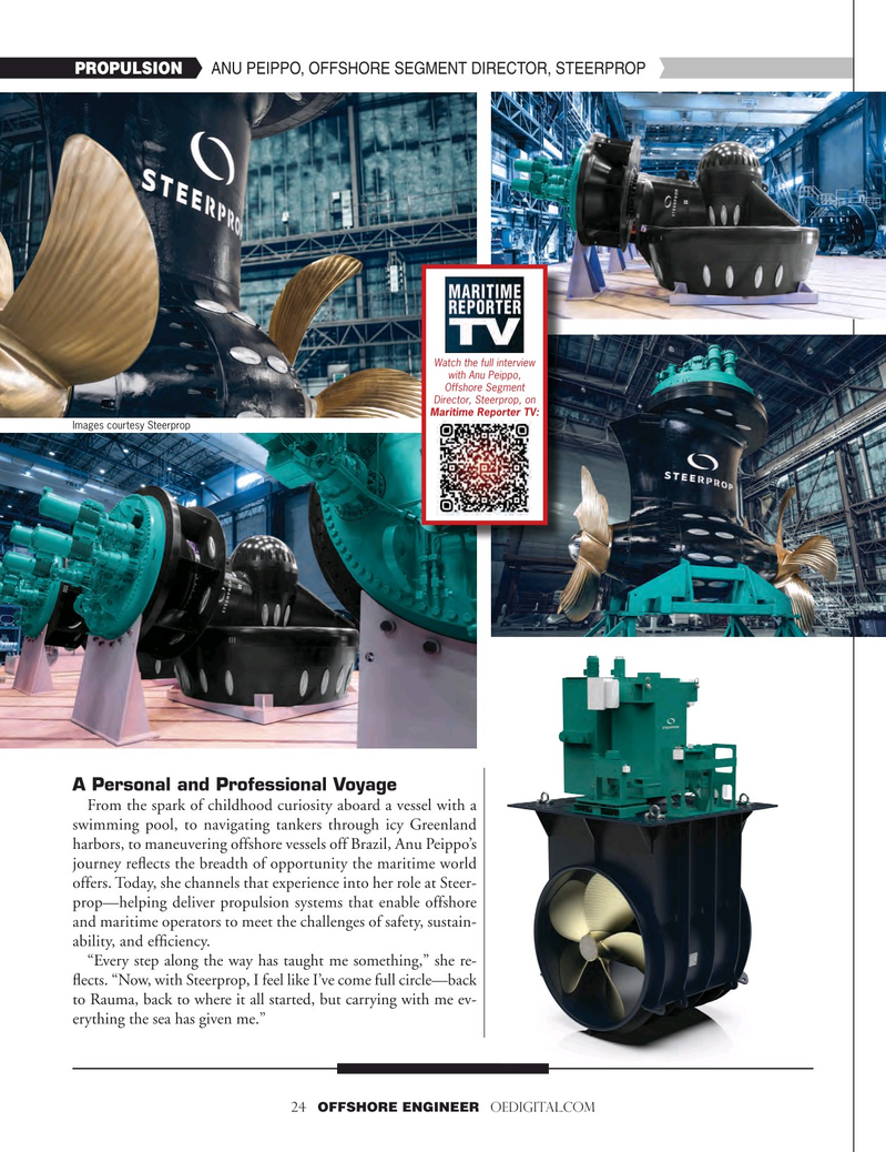 Offshore Engineer Magazine, page 24,  Sep 2025