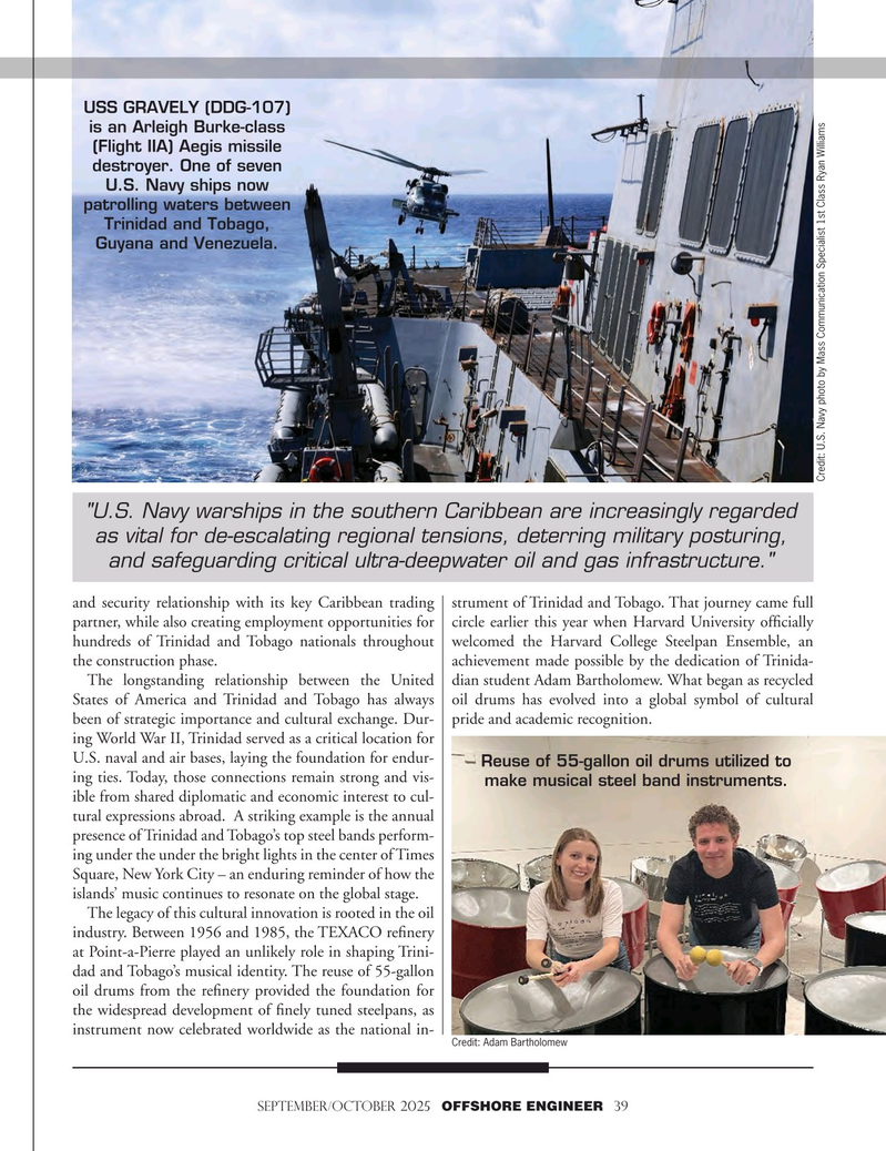Offshore Engineer Magazine, page 39,  Sep 2025