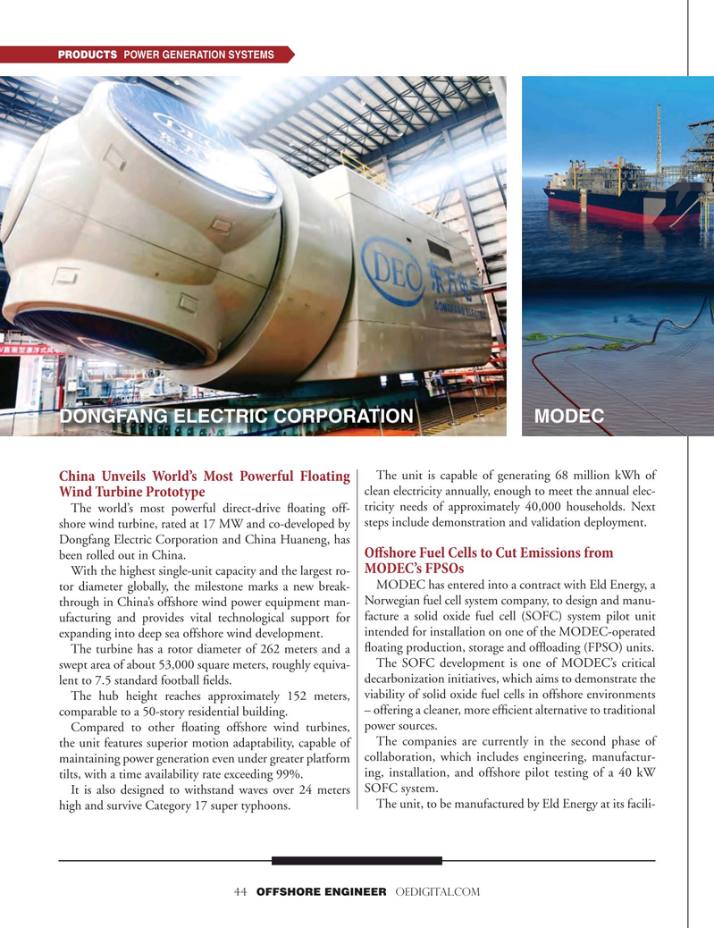 Offshore Engineer Magazine, page 44,  Sep 2025