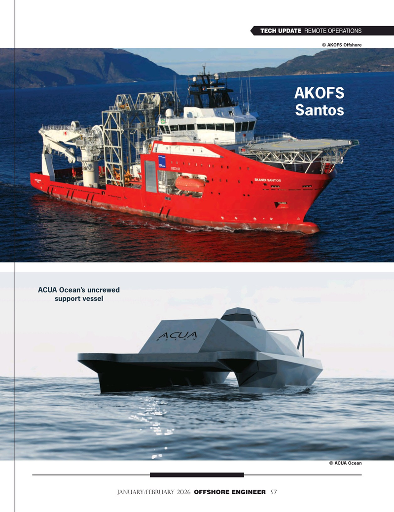 Offshore Engineer Magazine, page 57,  Jan 2026
