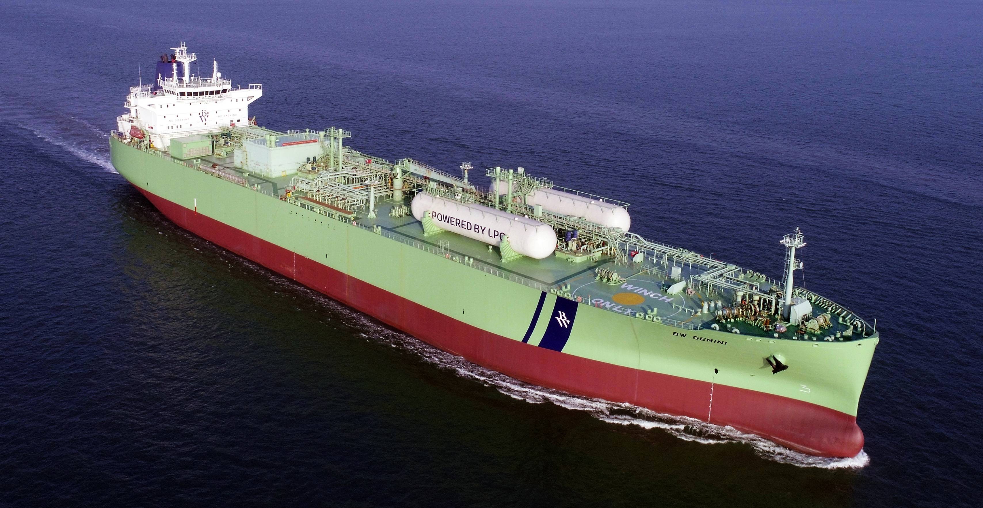 World's First LPG-Fueled Gas Carrier Completes Sea