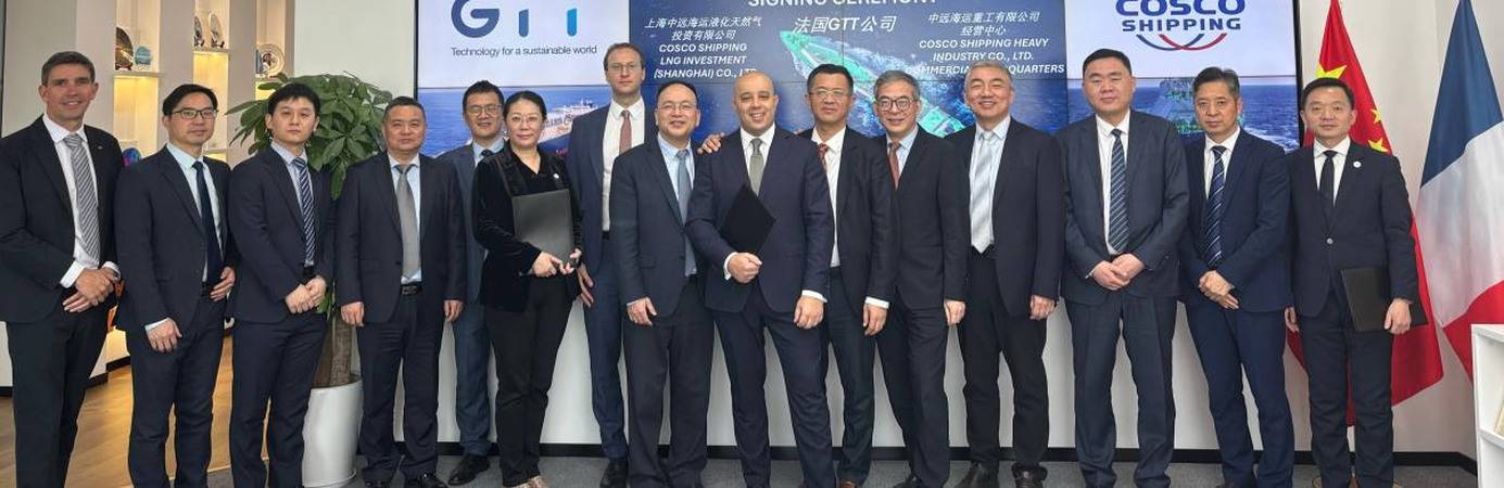 GTT Deepens Collaboration With COSCO For Multi-Gas