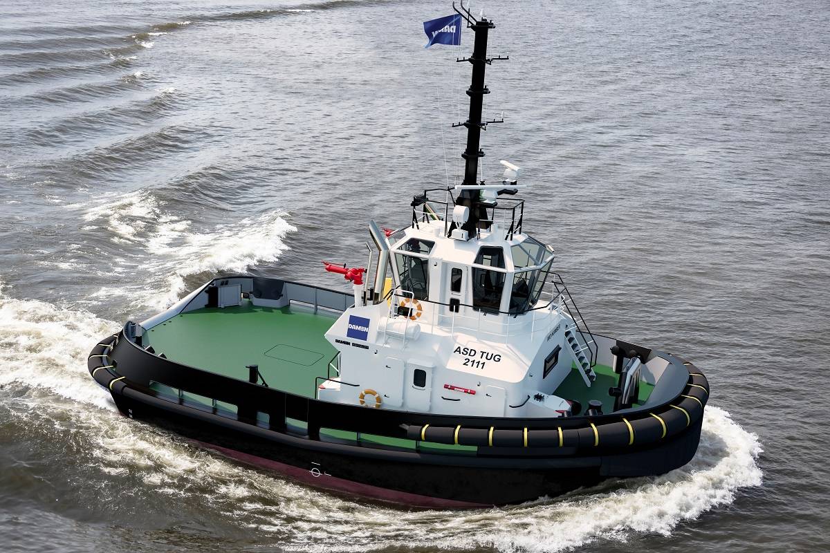 Damen Introduces Innovative ASD Tug 2111