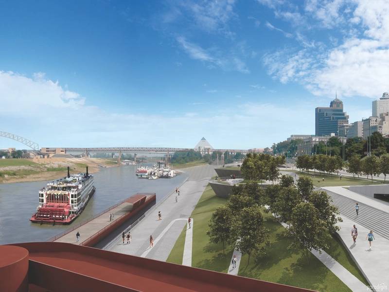 Изображение: Memphis 'Riverfront Development Corp.
