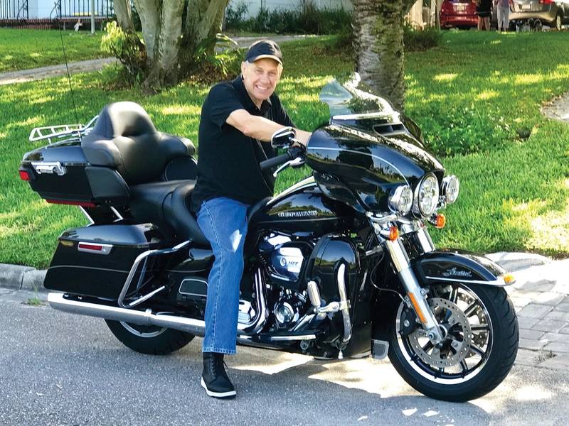 Рожденный быть диким. Томас Тилберг ездит на своем третьем мотоцикле Harley Davidson каждые выходные. Фото предоставлено Томасом Тиллбергом.
