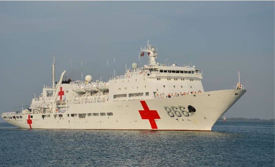 Chinese Hospital Ship Support Effort Recognized By WHO