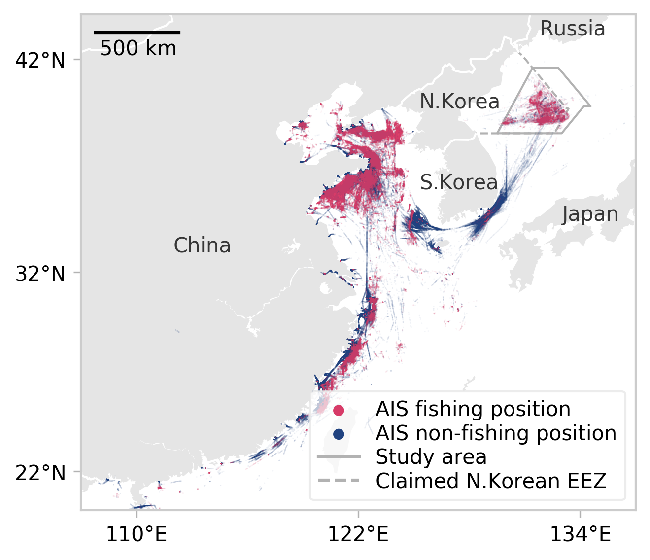 Chinese 'Dark Fleets' Fishing Off North Korea Despite