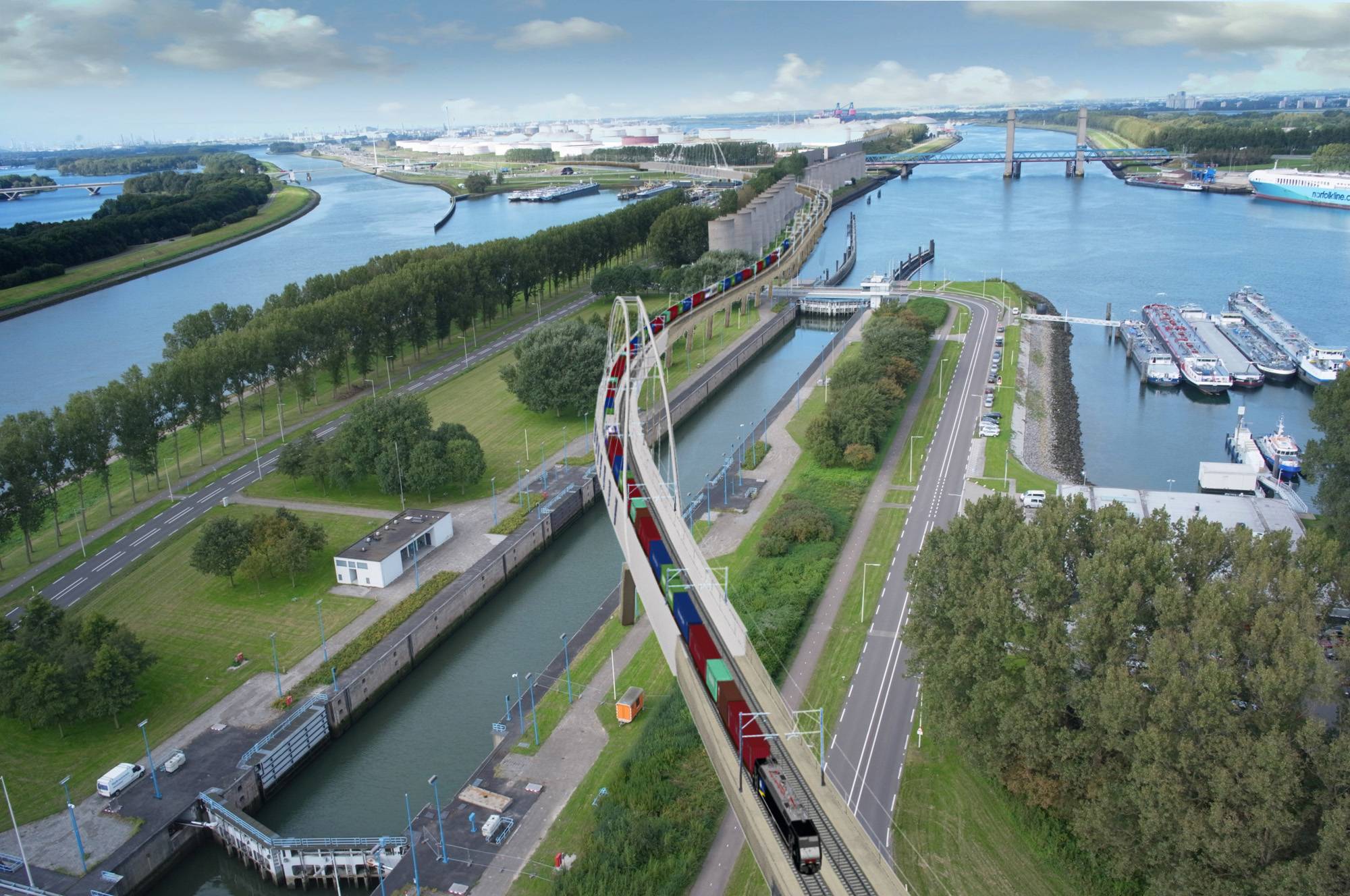Port Of Rotterdam Reconfigures Cargo Traffic Scheme