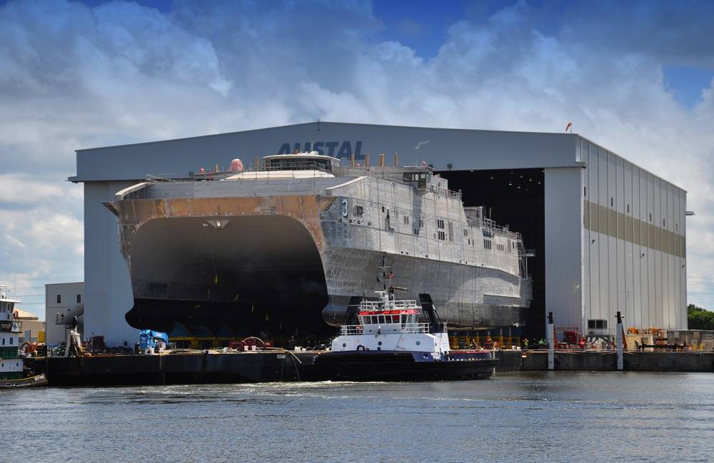 Austal Deliver Joint High Speed Vessel, Launch The Next