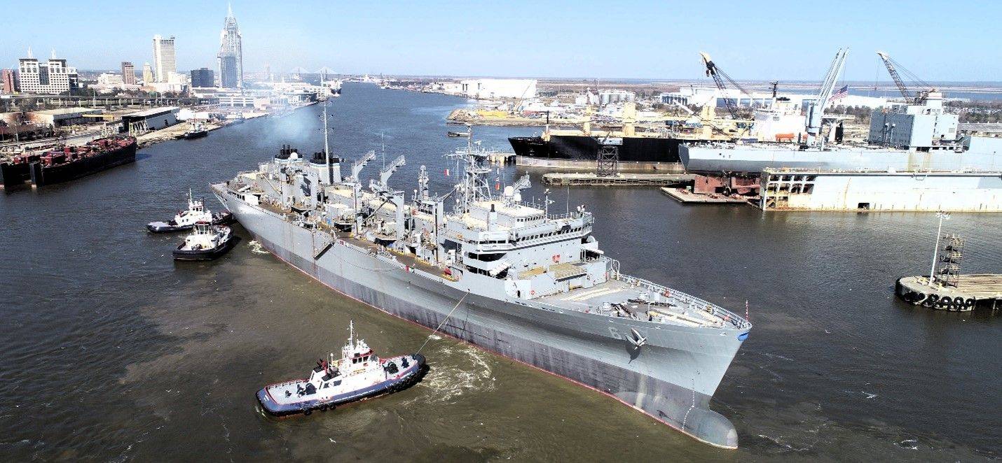 Alabama Shipyard Tallies US Navy Repair Contracts