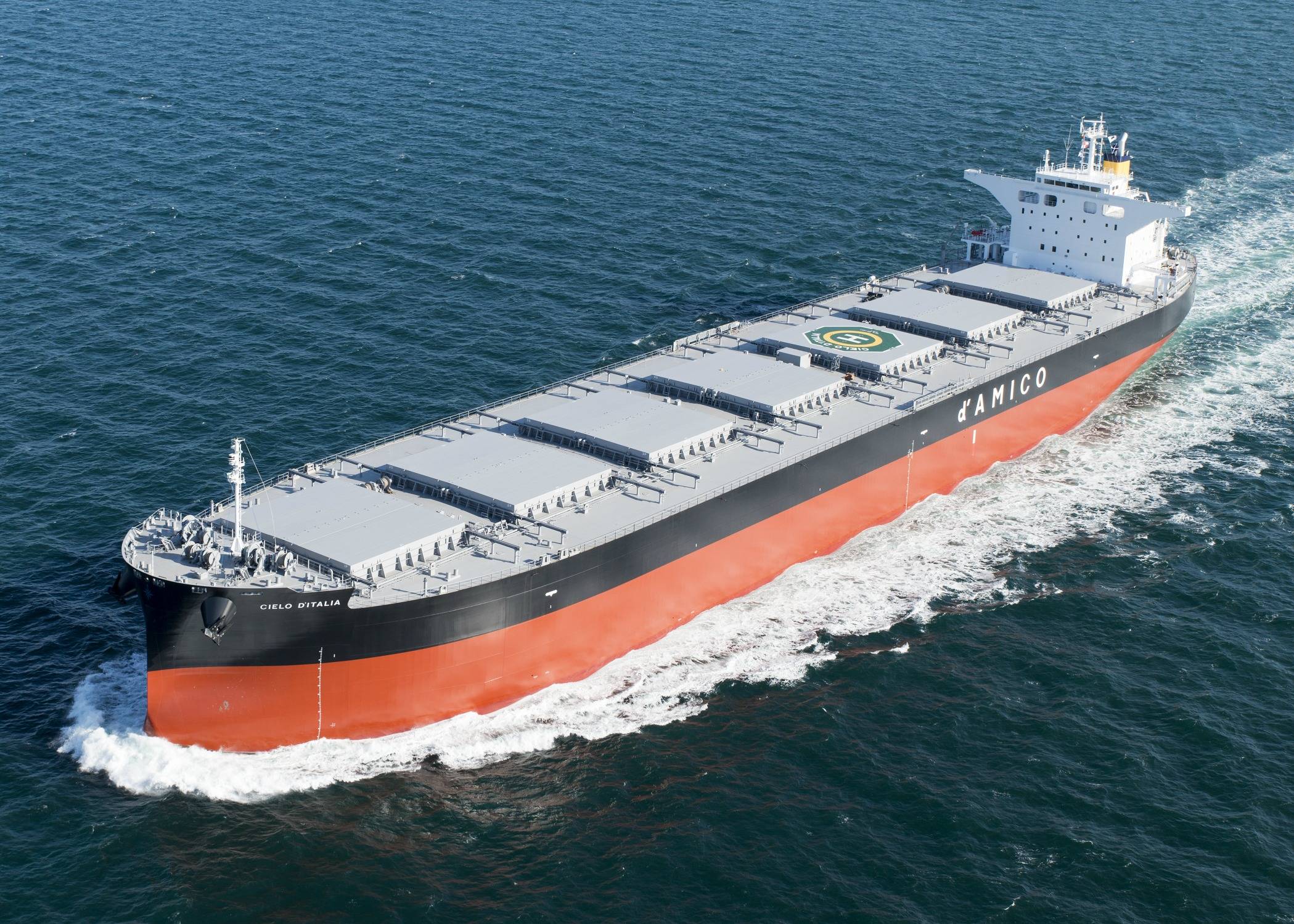 D’Amico Group Launches Its Largest Ship