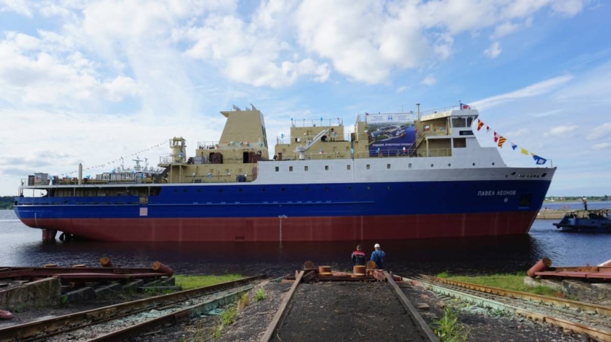 Nevsky Shipyard Launches New Ferry Pavel Leonov