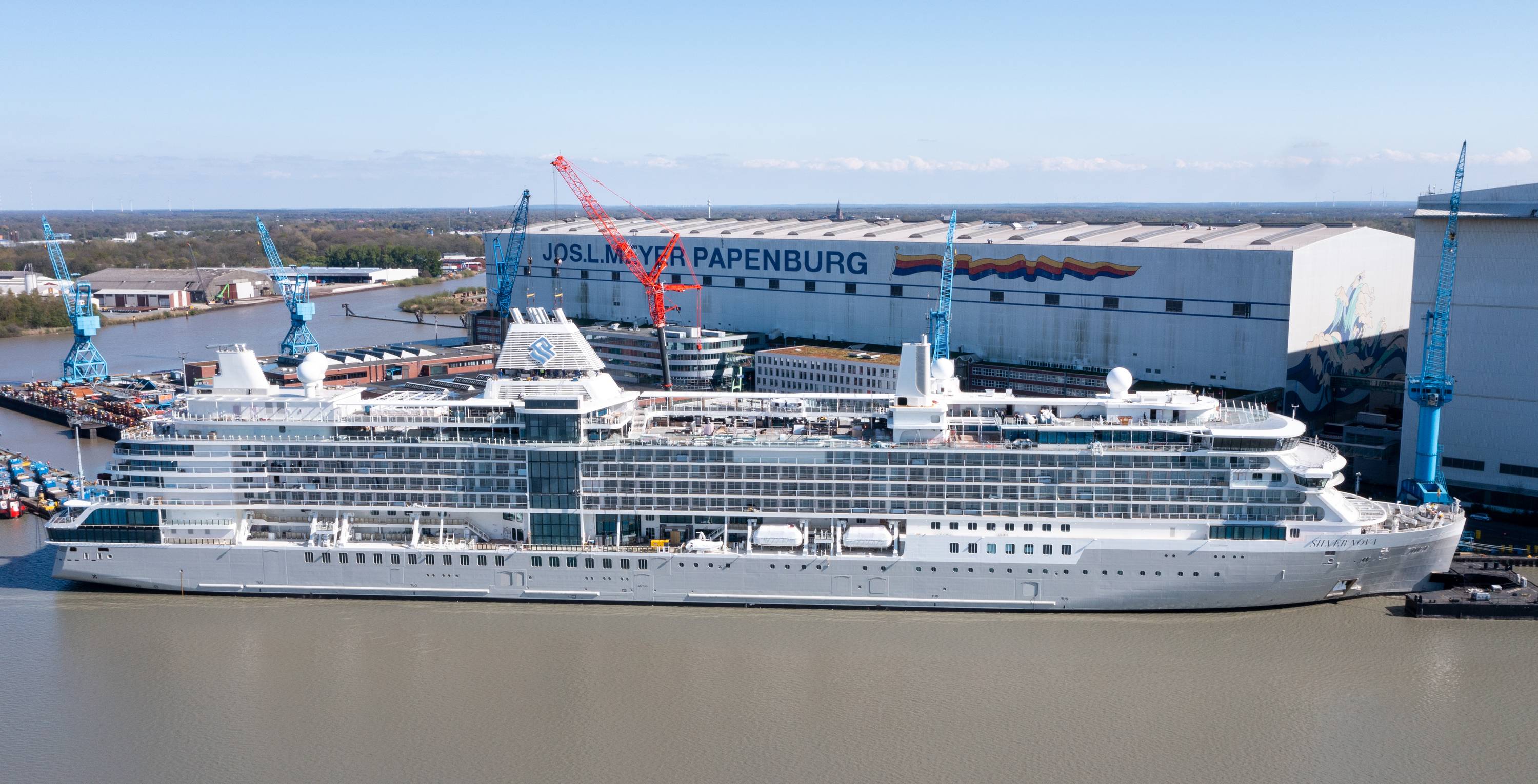 Meyer Werft Floats Out New Ship For Silversea Cruises