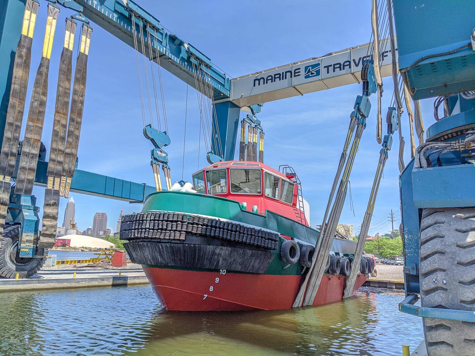 Great Lakes Shipyard Launches Tug Wisconsin