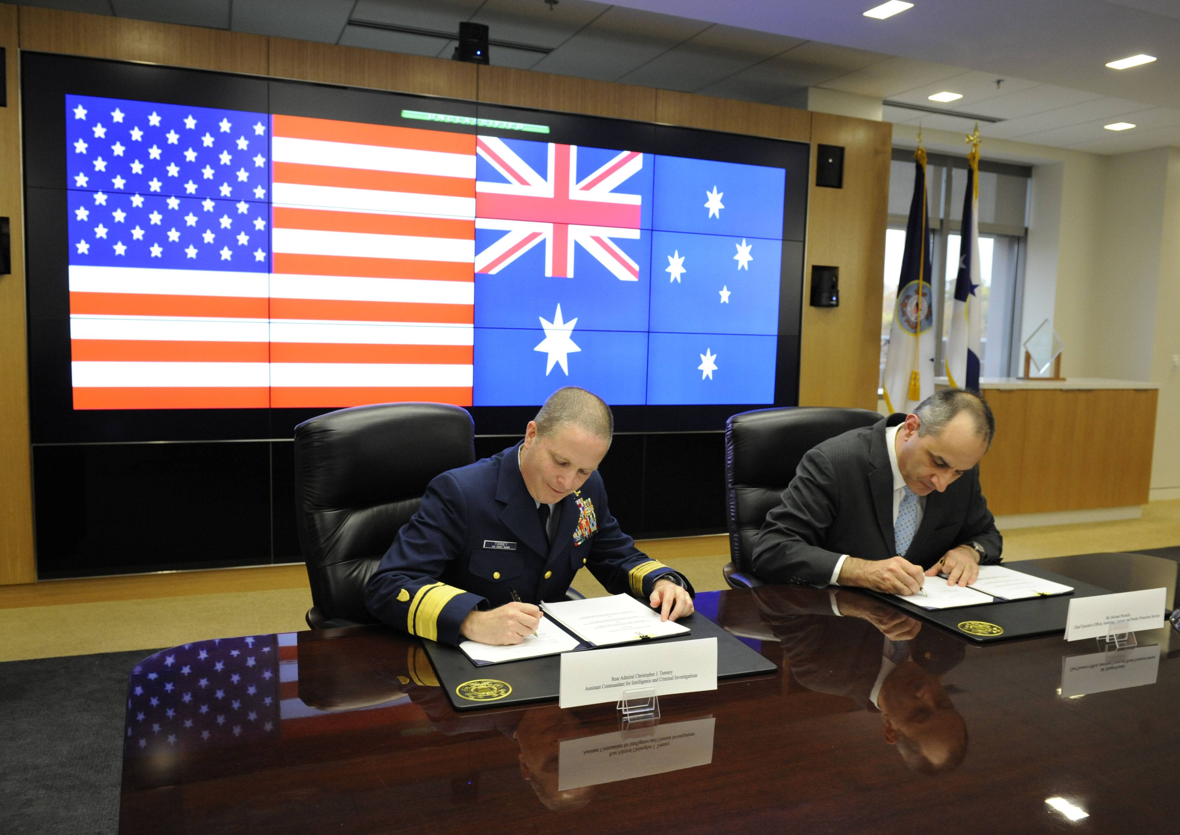 ., Australia Partner For Maritime Border Protection