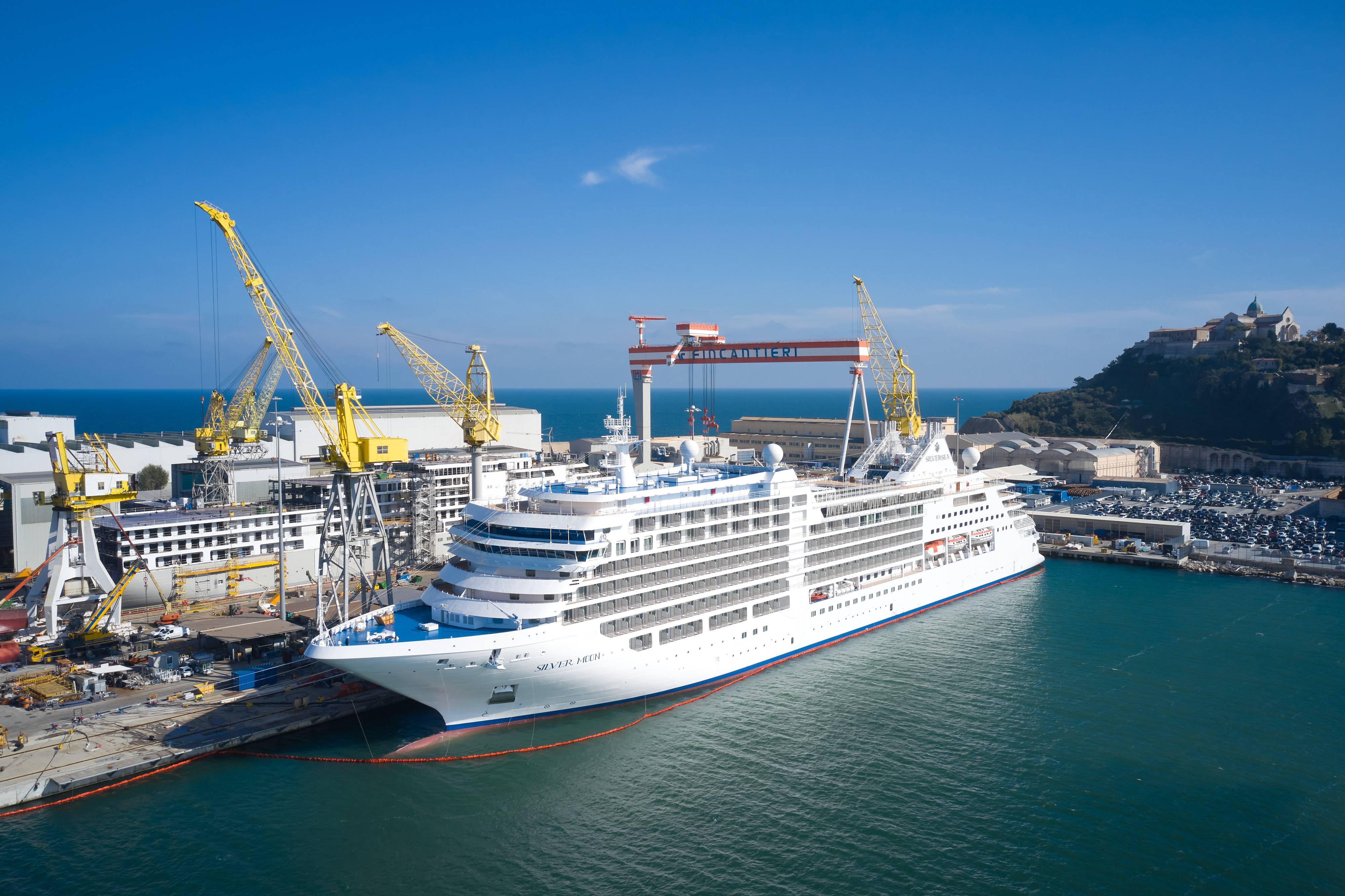 Fincantieri Delivers New Cruise Ship Silver Moon