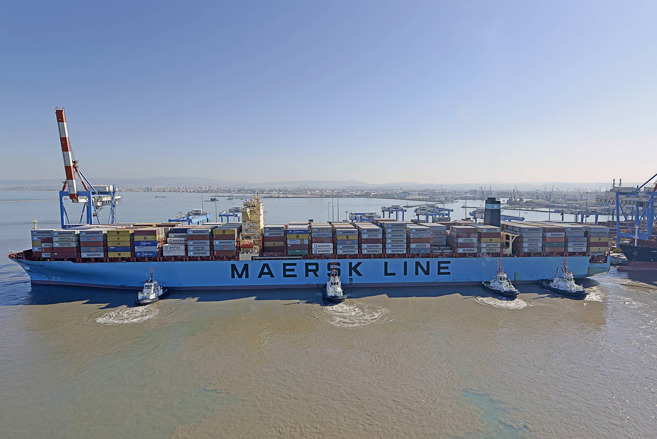 Maersk Ship The Largest To Ever Call In Israel