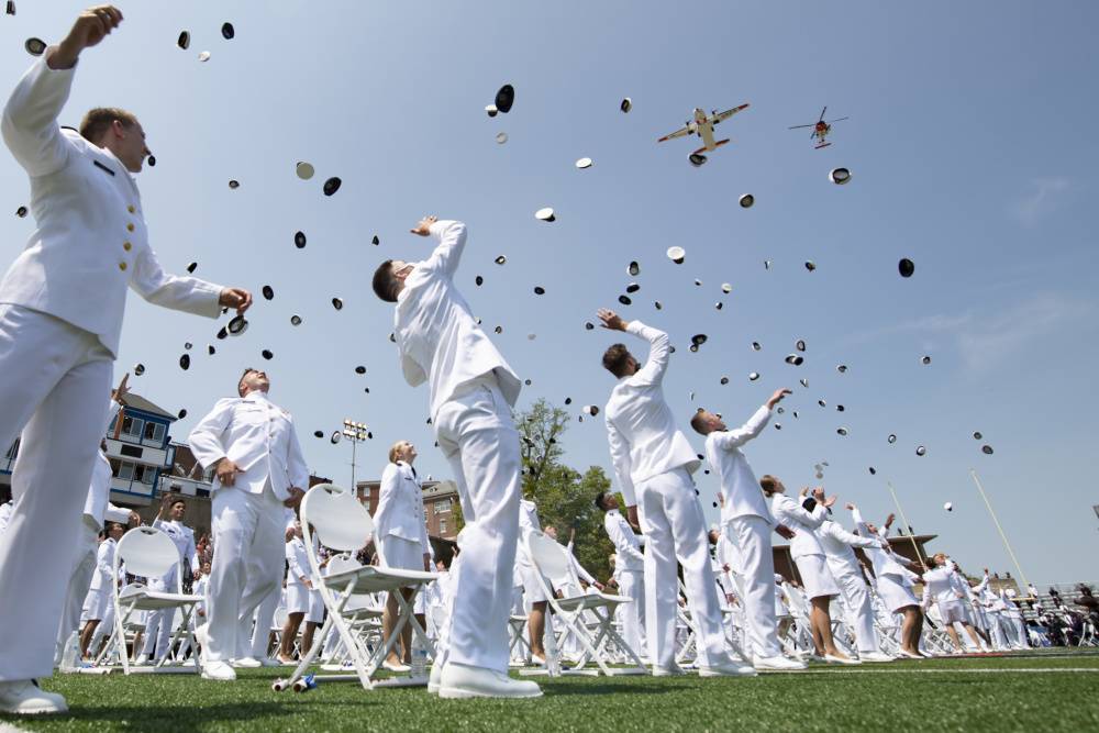 US Coast Guard Academy Graduates 240 Officers