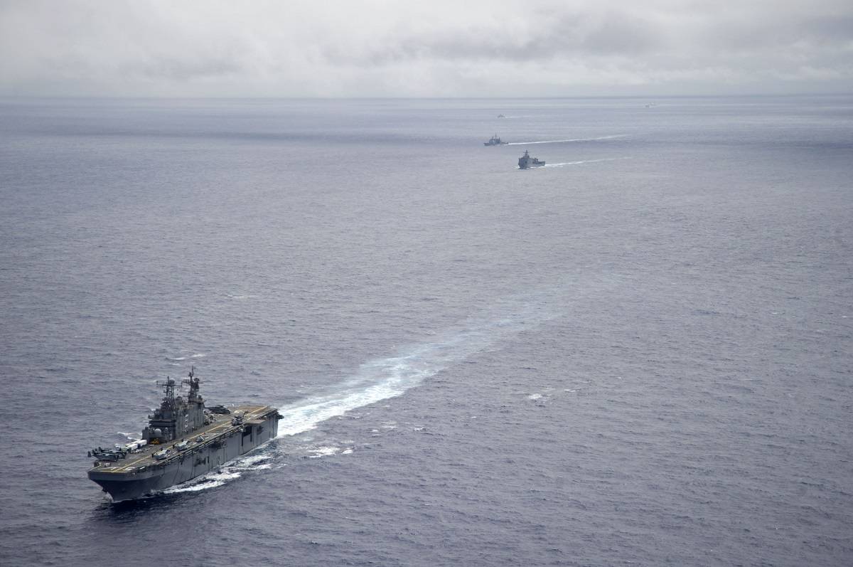 RIMPAC Underway Off Hawaii