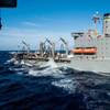 A typical fleet oiler in support of U.S. Naval operations (CREDIT: USN)