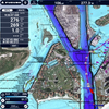AI Routing on NavNet TZtouchXL automatically generates optimal routes based on charted hazards, depth contours, and navigation rules (Source: Furuno)