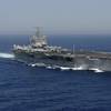 Aircraft carrier USS Enterprise (CVN 65) underway in the Atlantic Ocean in 2004 (U.S. Navy photo by Rob Gaston)