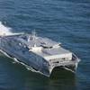 An austal-built USNS EPF at sea. CREDIT Austal