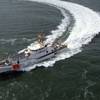 Bollinger-built Margaret Norvell on builder’s trials off Grand Isle Louisiana.