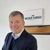 Casimir Lindholm has been appointed CEO of Meyer Turku Oy.