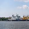 cebreakers Otso and Polaris docked in Katajanokka during summer. Helsinki, Finland. (c) Kemppainen Adobestock