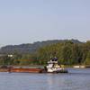 Coal barges on the Monangahela River.
Image courtesy U.S. Army Corps of Engineers