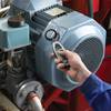 Hand-held electrical discharge detectors can help assess the condition of operating motors. Photo: SKF USA Inc.