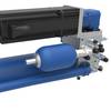 Stand-alone self-contained electro-hydraulic servo axis (SHA): Functionalities identical to that of electromechanical variants. (Image: Bosch Rexroth)