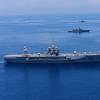File Image: A US Navy convoy underway. Credit: US Navy)